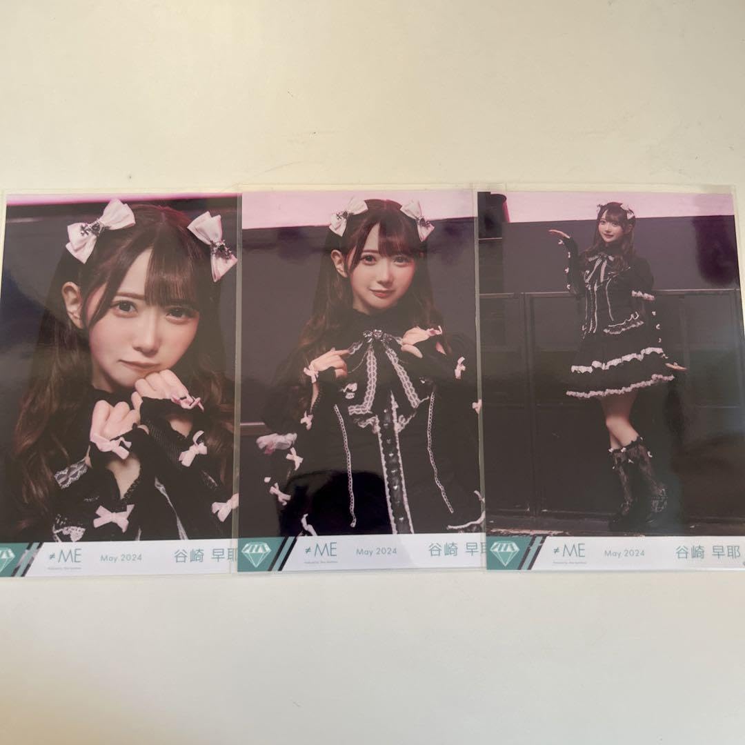 ≠ME ノイミー 谷崎早耶 デート前夜レクイエム ヨリ 直筆生写真 ≠ME、1stアルバム「Springtime In You」収録曲「デート前夜